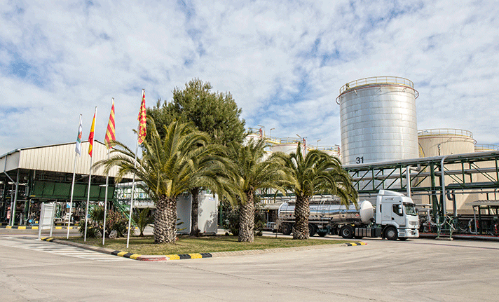 Planta de Vopak Terquimsa en Tarragona