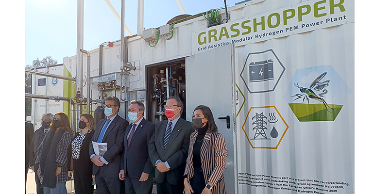 Abengoa participa en la planta piloto Grasshopper para la producción de energía a partir de hidrógeno 