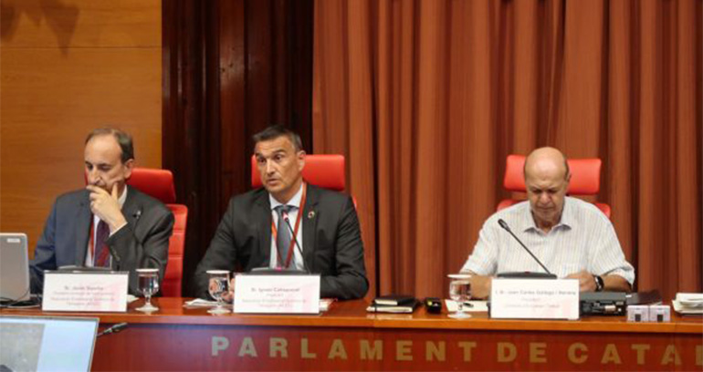 El sector químico de Tarragona presentó sus propuestas en el Parlament