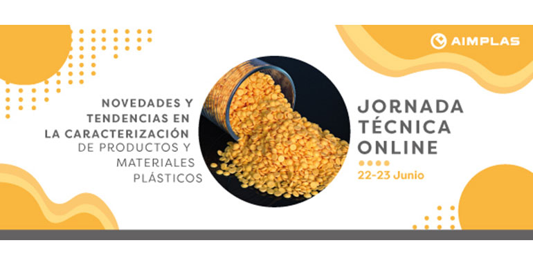 Novedades y tendencias en caracterización de productos y materiales plásticos en una jornada online