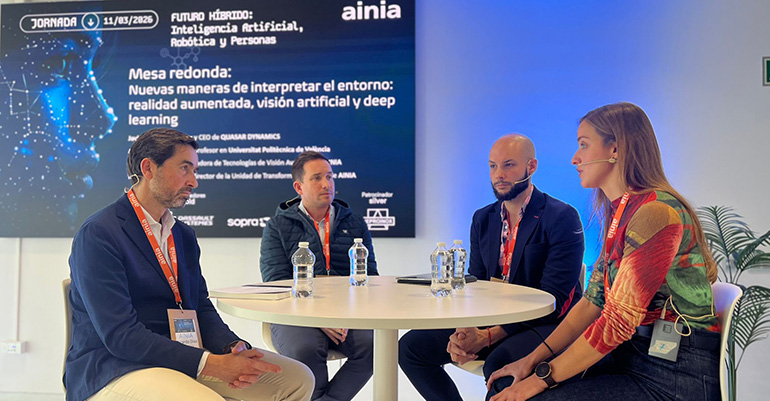 Según AINIA, la IA, la robótica y los datos colaborativos marcarán el futuro de la industria