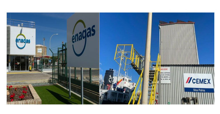 Alianza entre Enagás y Cemex para desarrollar soluciones en el transporte marítimo de CO2 capturado