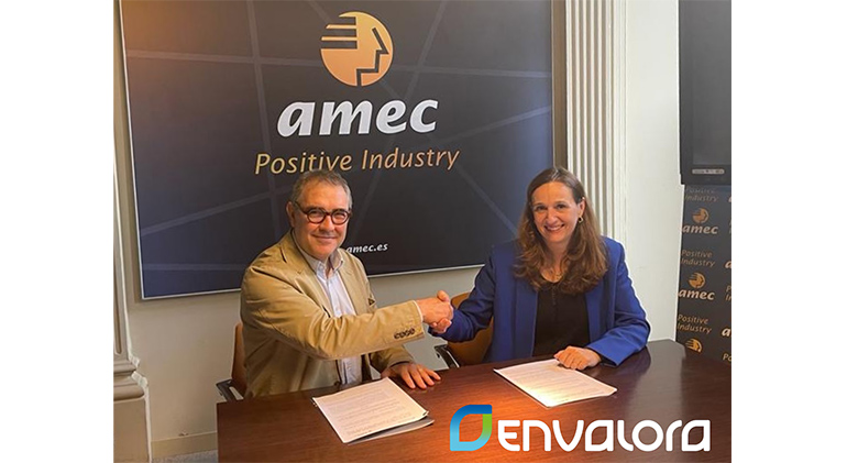 Acuerdo de colaboración entre amec y Envalora