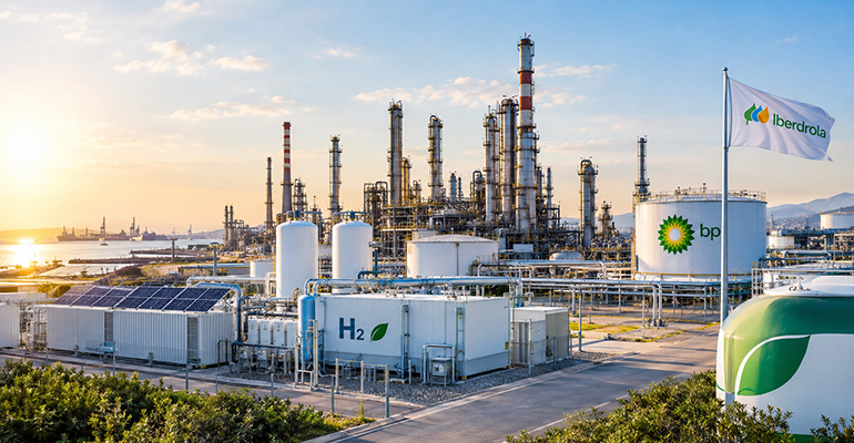 BP España vuelve a beneficios con el impulso del gas y el hidrógeno verde