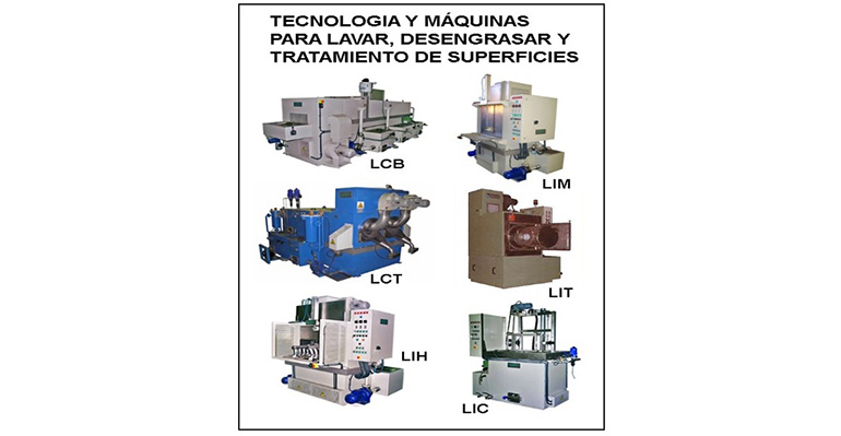 Desengrase, lavado y secado de alta eficacia en máquinas automáticas de puesto y tratamientos superficiales