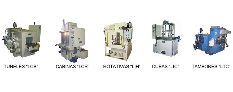 Desengrase, lavado y secado de alta eficacia en máquinas automáticas de puesto y tratamientos superficiales