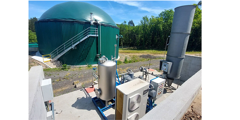 Bioenergy Ibérica inicia la puesta en marcha de la planta de biogás en la quesería Queizuar