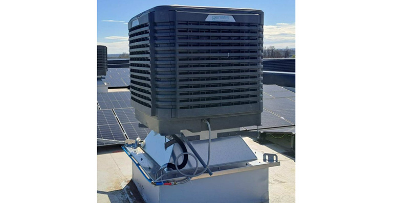 La tecnología de enfriamiento adiabático de Bluetek como alternativa ecológica a la climatización