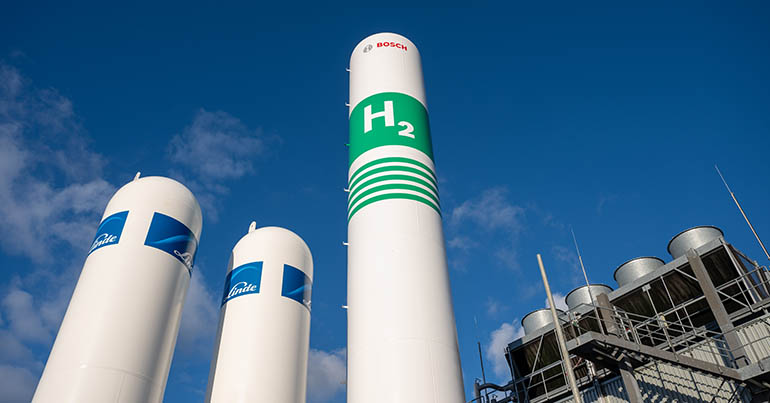 Bosch pone en marcha su primer electrolizador propio con pilas de electrólisis Hybrion