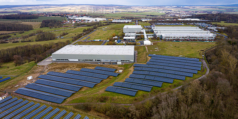 Bosch roza el 100% de electricidad renovable y reduce un 27% sus emisiones globales