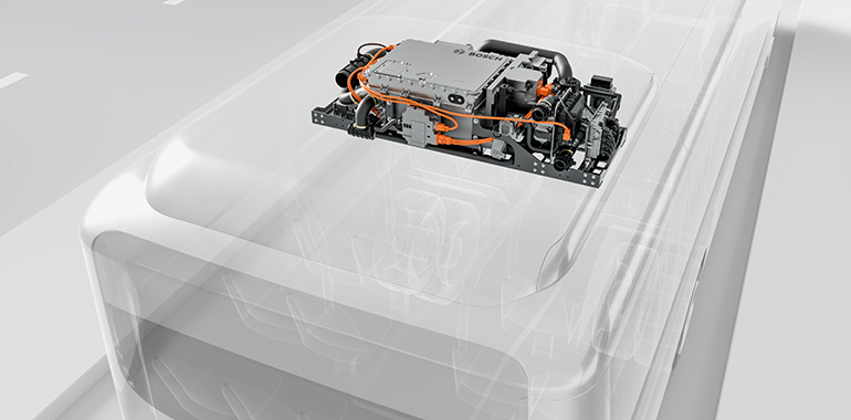 Soluciones de hidrógeno: pila de combustible para autobuses de movilidad urbana