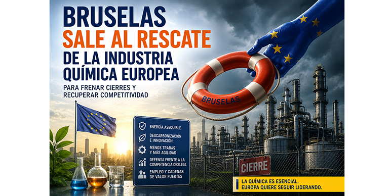 Bruselas sale al rescate de la industria química europea para frenar cierres y recuperar competitividad
