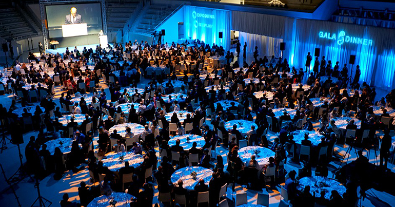 Cena de gala de Expoquimia para celebrar la química y premiar la innovación industrial