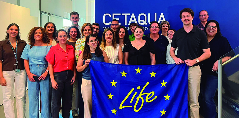 LIFE 4EVER combina ozonización y carbón activado para eliminar contaminantes emergentes del agua