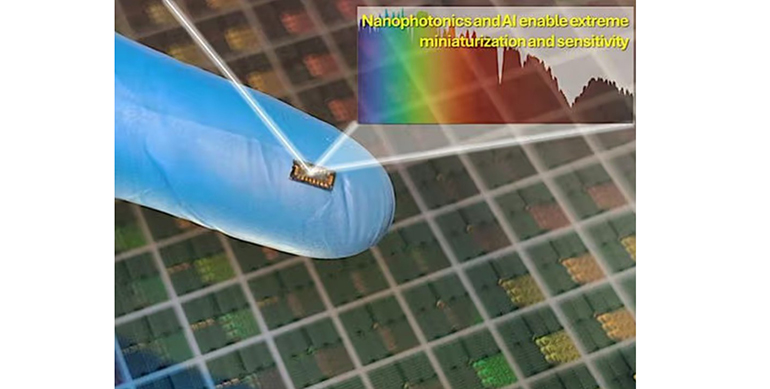 I+D: la innovación reduce un espectrómetro de laboratorio al tamaño de un grano de arena