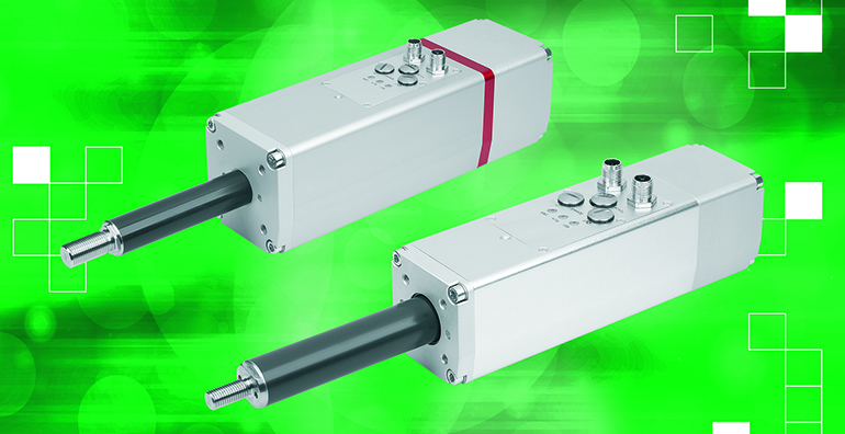 Cilindros eléctricos con tecnología servo IO-Link