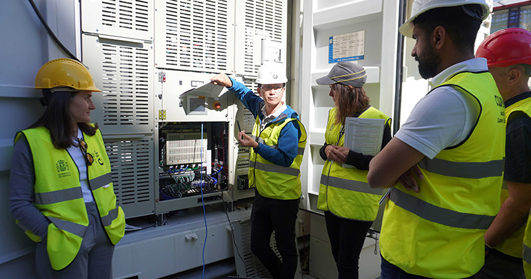CIUDEN finaliza con éxito la instalación del sistema de almacenamiento energético en baterías de sodio-azufre