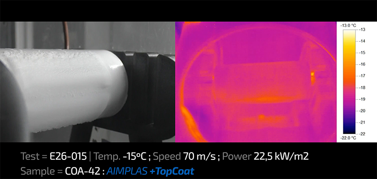 COAT- IPS crea un recubrimiento calefactable de bajo consumo que mejora la seguridad de la aviación frente al hielo