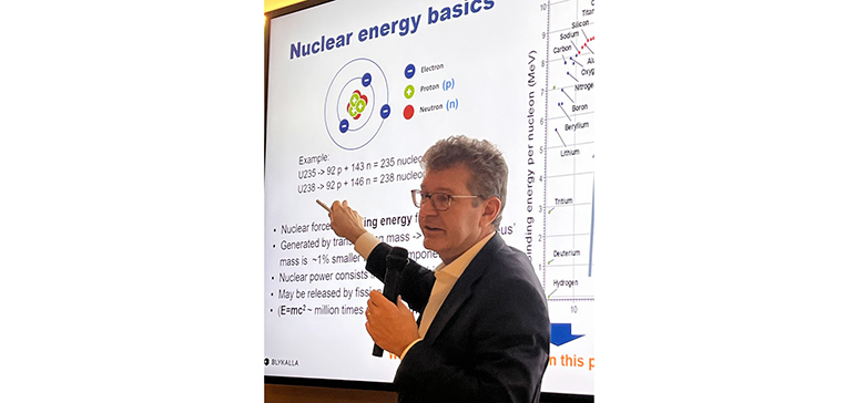 La ingeniería industrial aragonesa analiza el renacimiento de la energía nuclear en la apertura del 75 aniversario del COIIAR