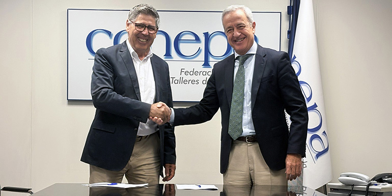 CONEPA y GENCI colaboran para facilitar el cumplimiento de la normativa de envases en los talleres de automoción