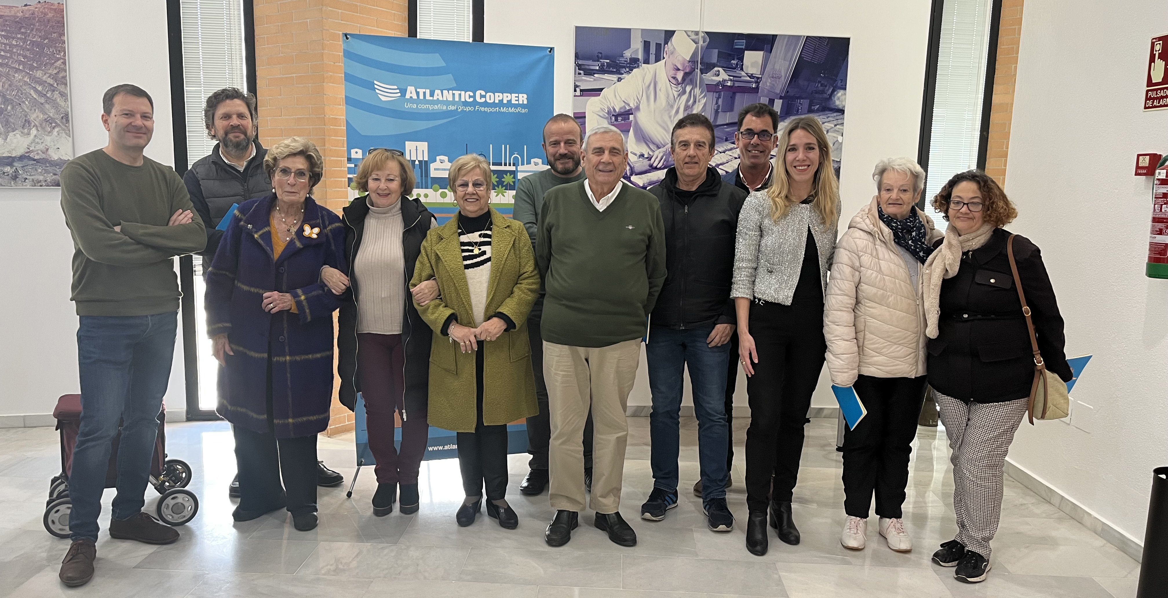 Atlantic Copper informa a las asociaciones vecinales de los avances del proyecto CirCular