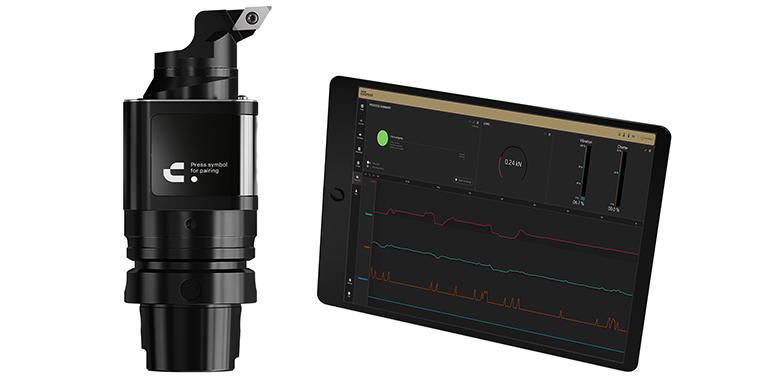 Adaptador de torneado con sensores y automatización escalable
