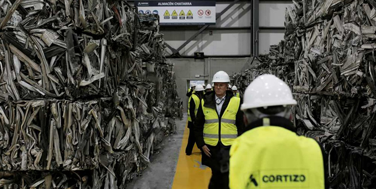 Cortizo redobla su apuesta por la sostenibilidad con la inauguración de su nueva planta de reciclaje en Coirós
