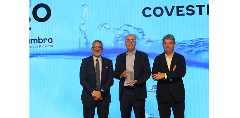 Covestro recibe el reconocimiento de la Cambra de Comerç de Barcelona por su firme compromiso con el ahorro de agua