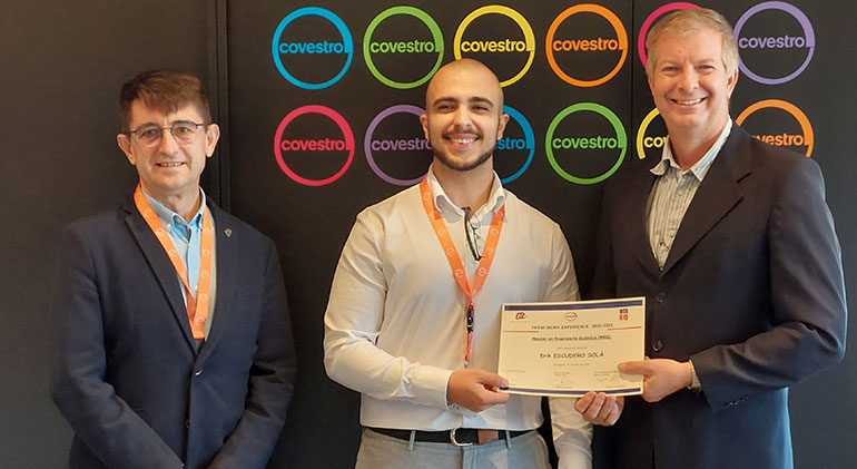 Covestro y la URV entregan el premio Work Experience