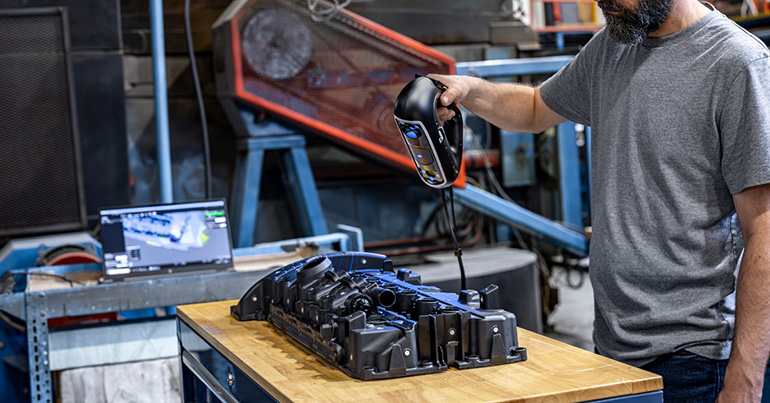 Solución completa de escaneado 3D portátil y automatizada