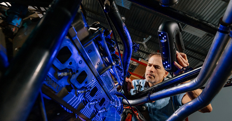 Solución completa de escaneado 3D portátil y automatizada