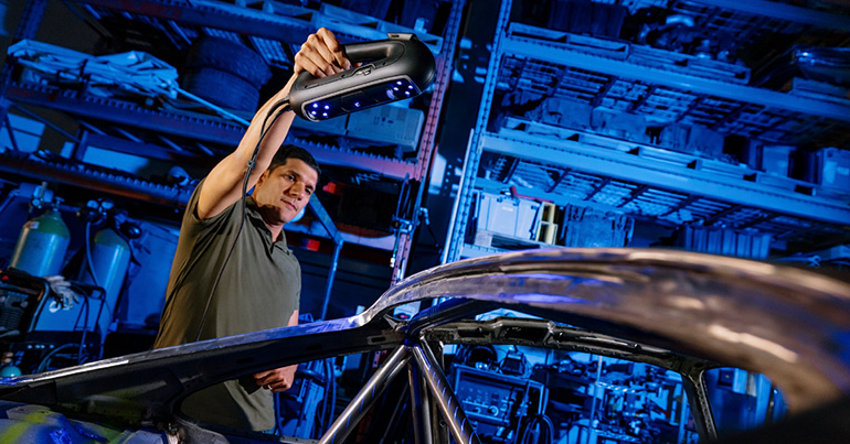 Solución completa de escaneado 3D portátil y automatizada