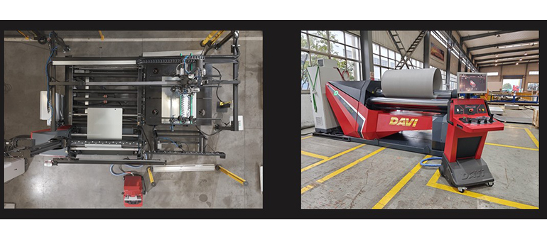 Linea completa de laminadoras de placas totalmente eléctricas