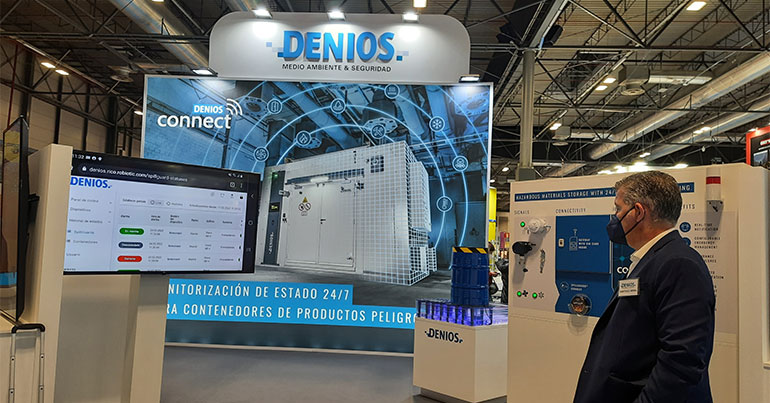 Denios presenta su solución para detección directa y notificación de derrames o fallos vía e-mail y/o SMS