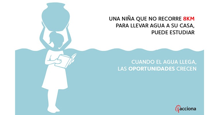 ACCIONA visibiliza la igualdad de género y el acceso al agua en el Día Mundial del Agua