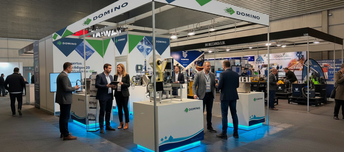Domino conecta con la industria y la automatización y demuestra su potencial en fabricación avanzada
