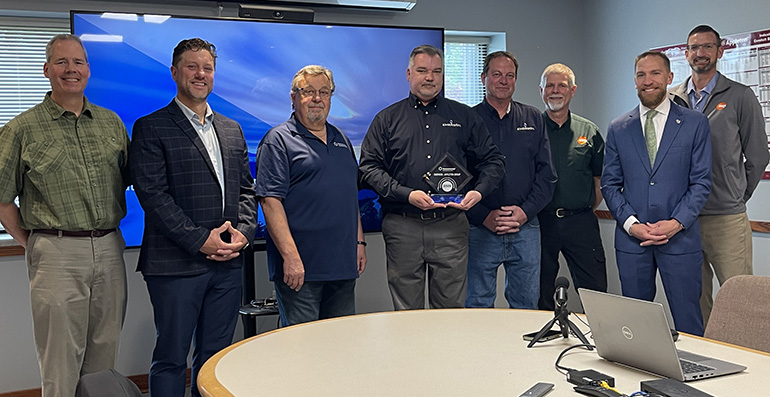 Emerson recibe Premio a la Excelencia en eficiencia energética en la planta de Milwaukee