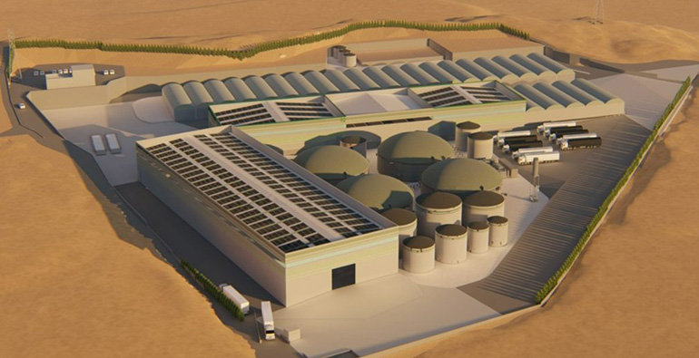 Enagás destinará 36 millones para la futura planta de biometano de Las Torres 