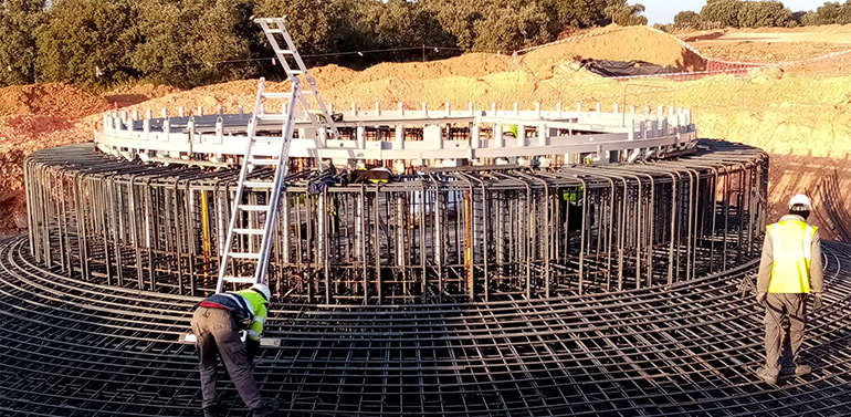 Avanzan las obras para las tres plantas eólicas de Endesa en Cuenca