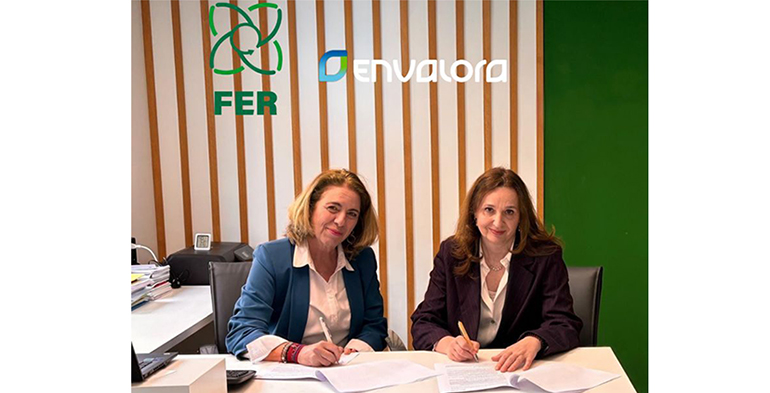 Acuerdo entre FER y ENVALORA que impulsa la trazabilidad y circularidad de los residuos de envases industriales 
