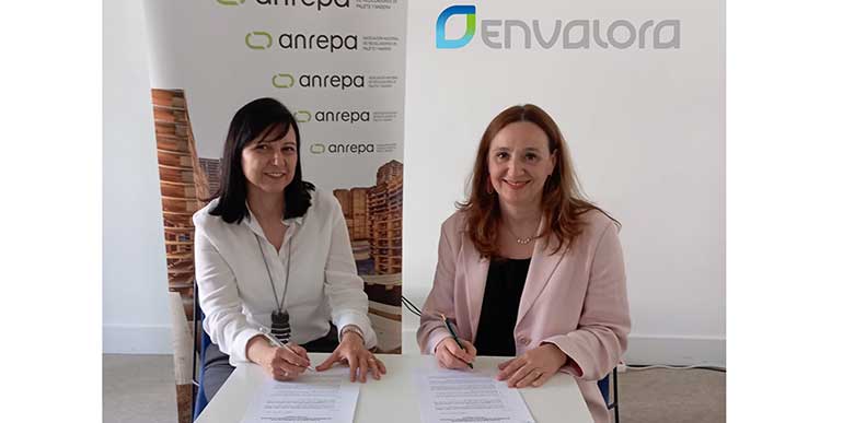 ENVALORA y ANREPA firman un acuerdo para reforzar la trazabilidad y reutilización de los palets y envases de madera