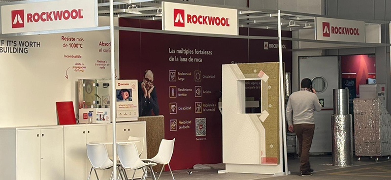 ROCKWOOL presenta en SICUR su solución con barreras cortafuegos para garantizar la máxima seguridad 