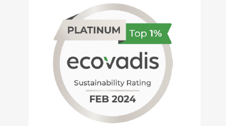 Ercros consigue renovar la máxima distinción en el rating internacional de sostenibilidad EcoVadis