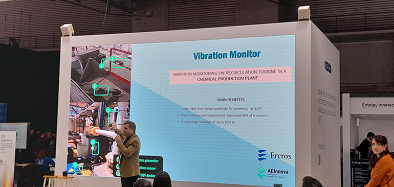 Ercros implanta unos innovadores sensores para avanzar en el internet de las cosas