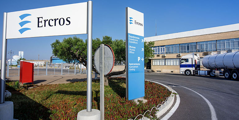 Ercros descarboniza el Complejo industrial de Tarragona con un préstamo de 20 millones del Institut Català de Finances (ICF)