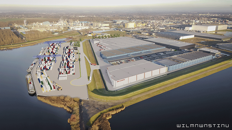 H.Essers comienza a construir en Holanda la nueva terminal de contenedores de Markiezaat