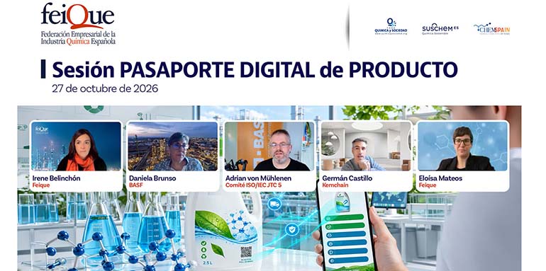 Feique analiza los avances internacionales del Pasaporte Digital de Producto y su impacto en la industria química
