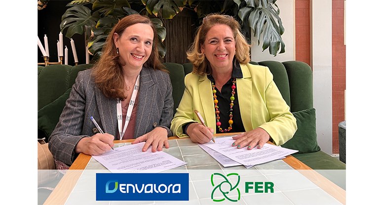 La FER y Envalora firman un acuerdo de colaboración para los envases comerciales e industriales