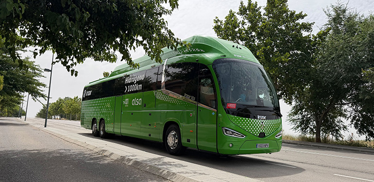 Bosch prueba en Madrid su nuevo sistema de pila de combustible de hidrógeno