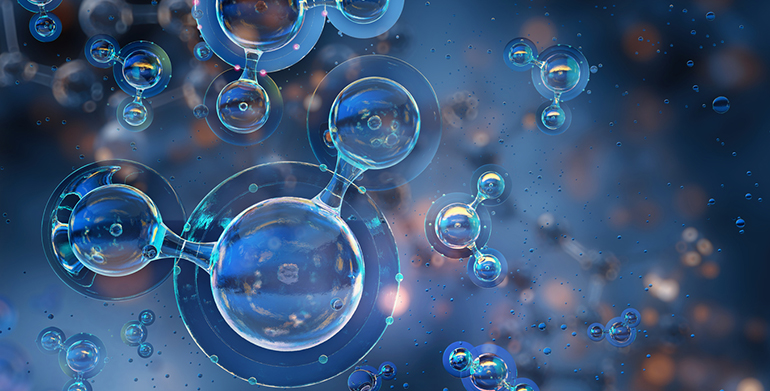 Detección en línea de burbujas de gas en procesos líquidos